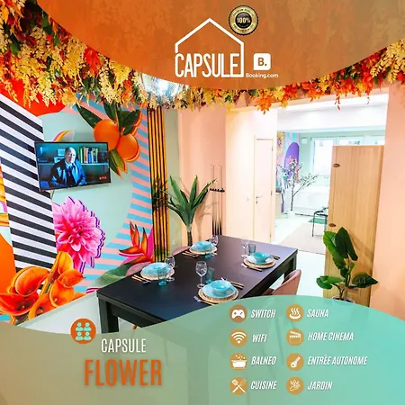 Capsule Flower - Balneo - Cinema - Billard - Nintendo Switch - Centre *