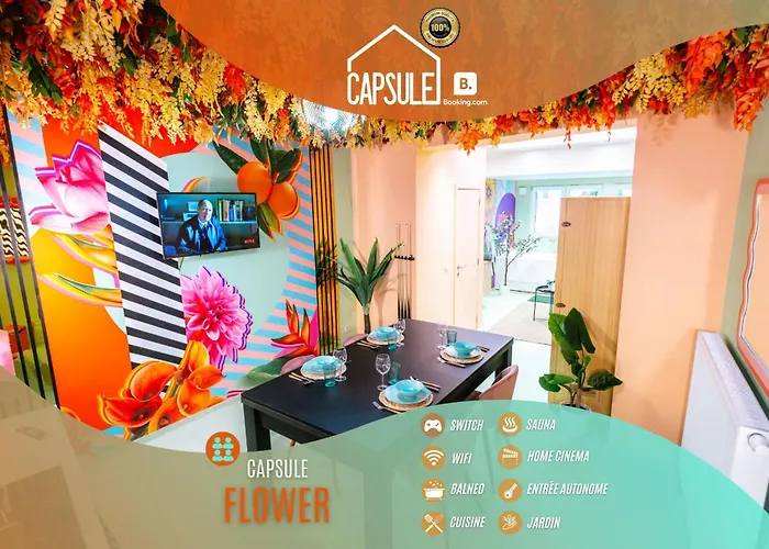 Capsule Flower - Balneo - Cinema - Billard - Nintendo Switch - Centre *